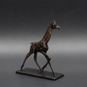 Small Bronze Giraffe